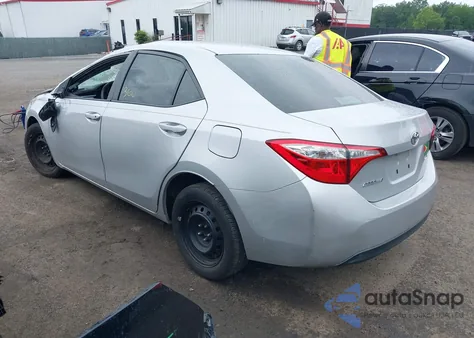 2016 Toyota Corolla Le z USA, uszkodzony, nr VIN 2T1BURHE5GC620604